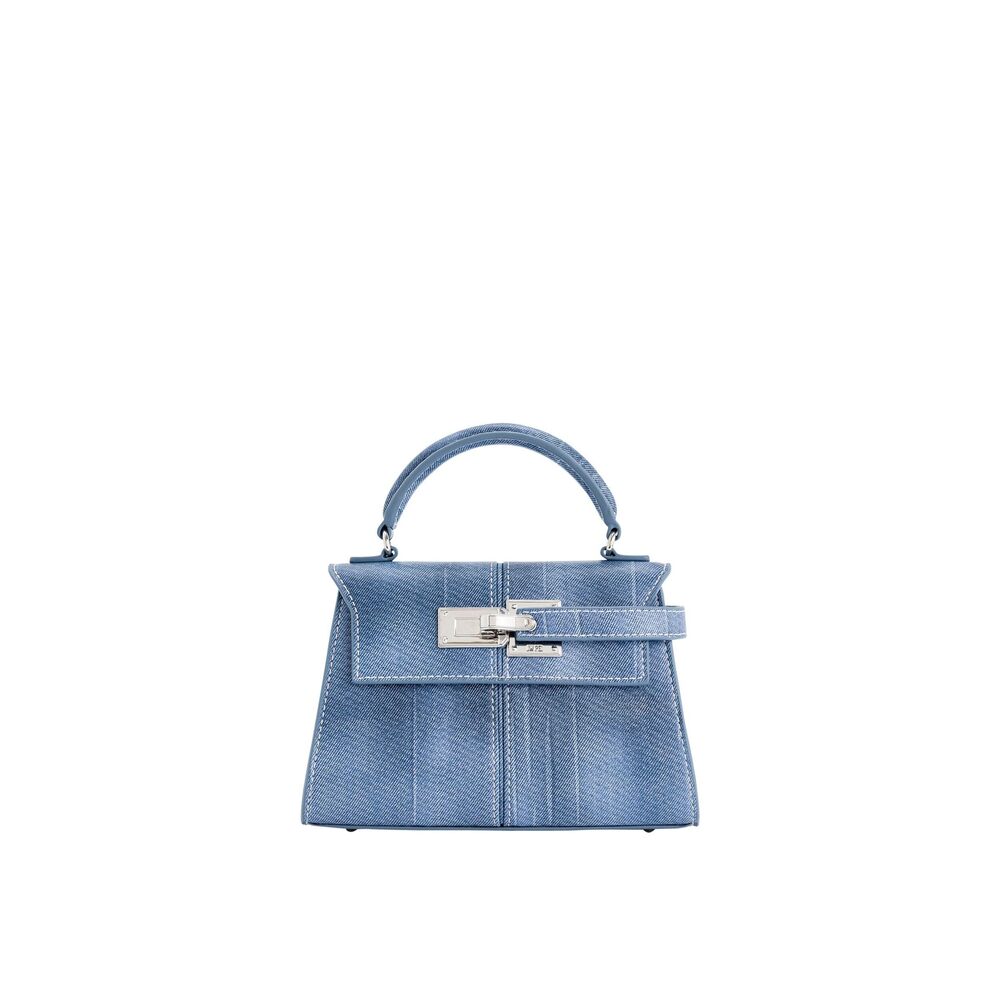 1983 Elise Top Handle Bag - Blue